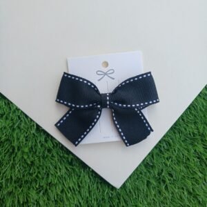 Black bow - 3 inch